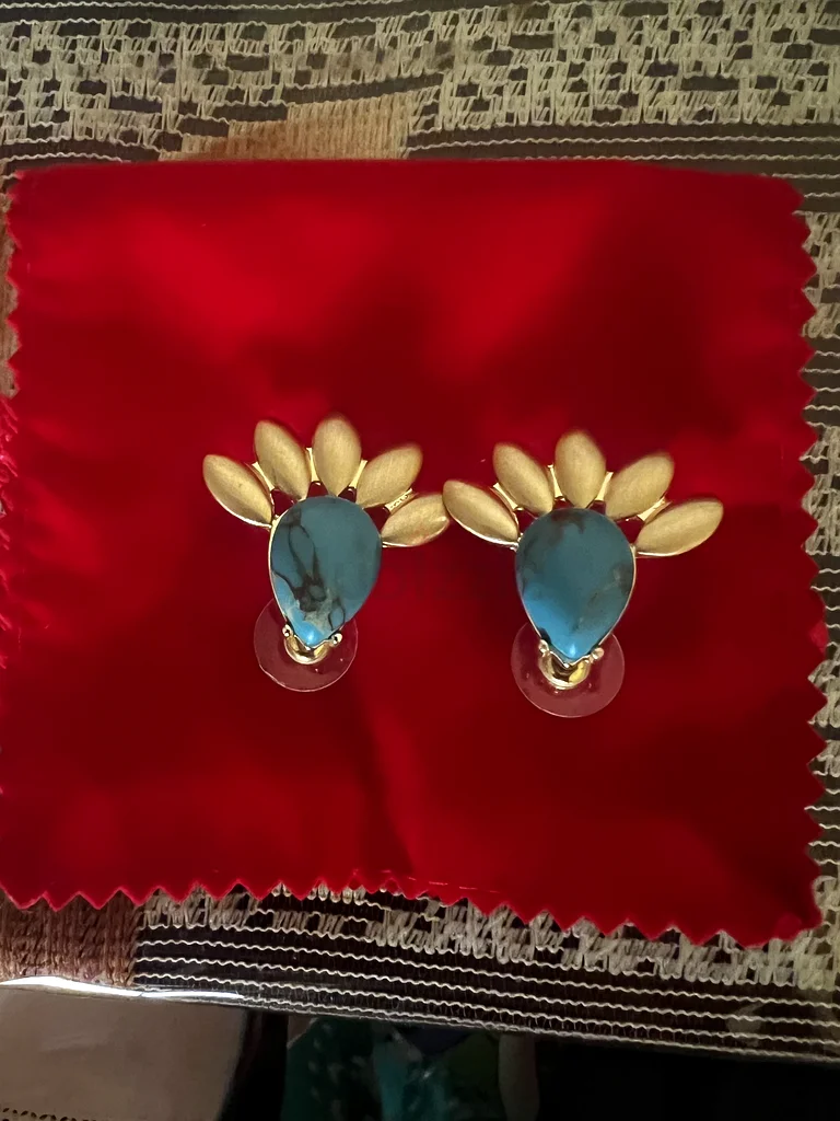 Stunning Turquoise  Pearl Earrings for Sale!63233130886658114