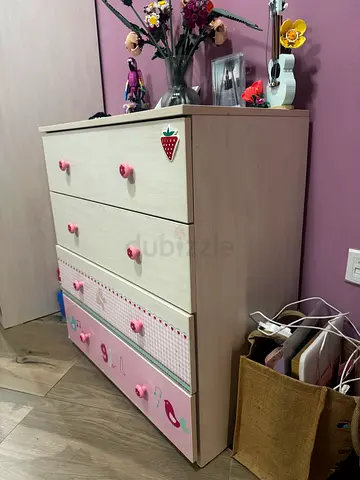 Weekend sale, Charming Baby Dresser with 4 drawers