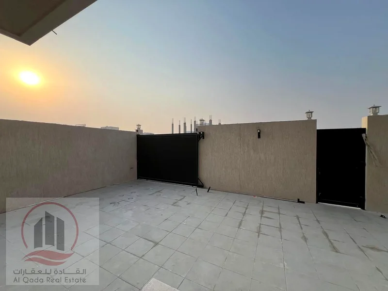 Villa for sale at Ajman -Al Heloi area the Villa 3200 sqft G + 1 ( 4 Master room +big court + big Majlis +big Hall +maid room)63891799487874112