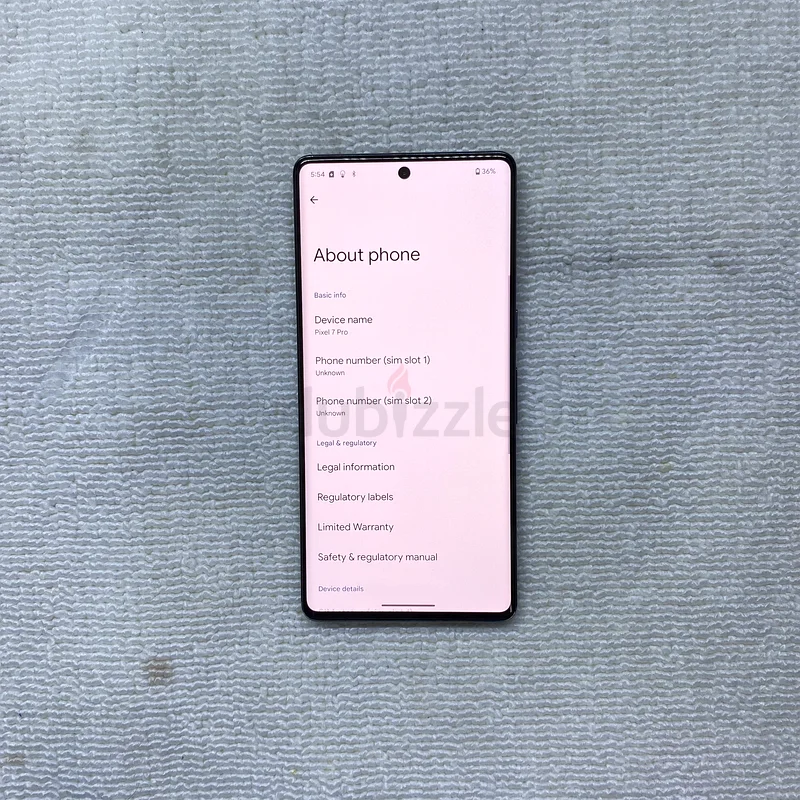 Google Pixel 7 Pro 256GB63215379983363112