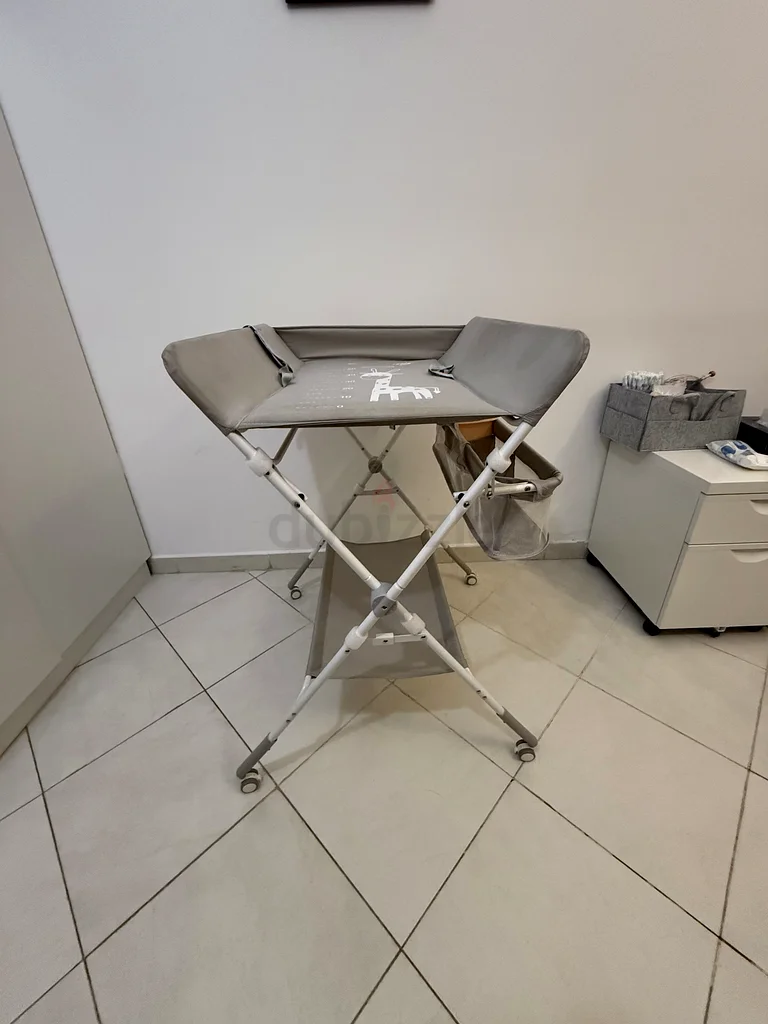 Comfortable Baby Changing Table / foldable changing station with storage worth 450 for just 15063197140109569111