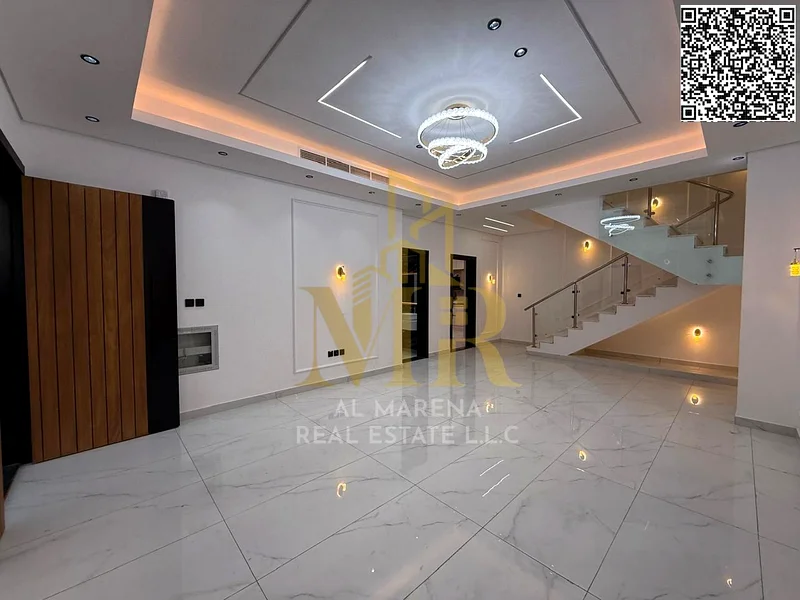 🏡 امتلك فيلتك الأحلام في منطقة الباهية، عجمان | 4 غرف نوم رئيسية | طابقين وسطح | بسعر 1,600,000 درهم شامل رسوم التسجيل | قابل للتفاوض63881040382978111