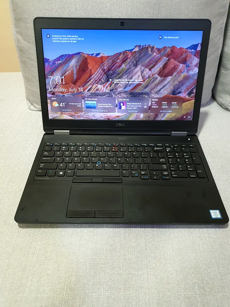 Dell precision 3510 i7-6th/8gb/350gb/2gb graphics/15.6