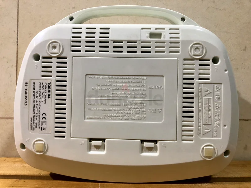 Toshiba TY-CRU12 Portable CD Radio - Your Music Anywhere!63262938259202114