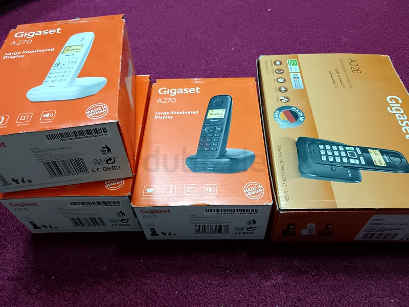 Gigaset A220 + A270 هاتف منزلي63264094952321111