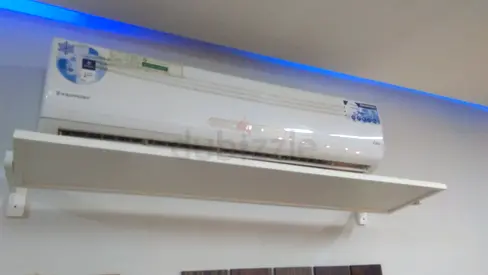 Repairing and maintenance duct AC package unit