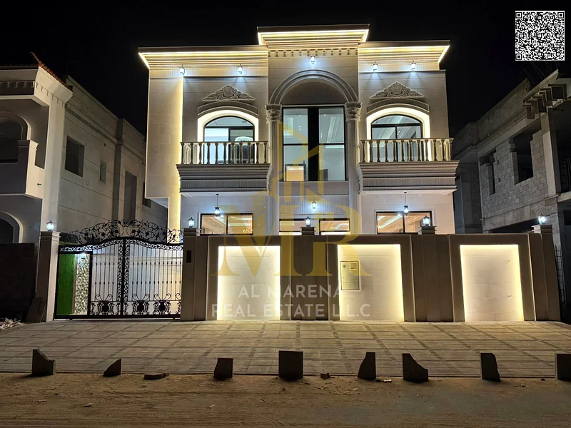 🏡 Luxury Villa for Sale in Al Helio 2 - Ajman  5 Master Bedrooms | 2 Floors + Roof | 3100 sq ft | Priced at AED 1,770,000 inclusive of fees63893961948033110