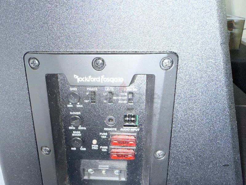 Rockford Fosgate Powerful Subwoofer for an Immersive Audio Experience!. Perfectly working condition.63165248218753111