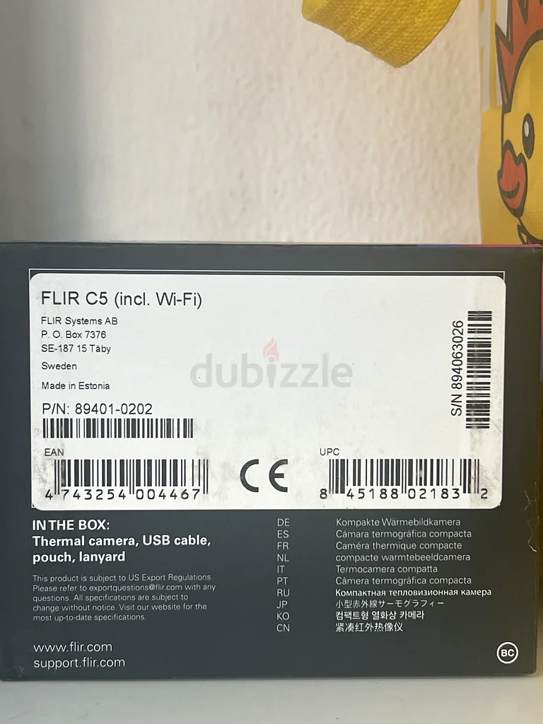 FLIR C5 Thermal Imaging Camera with Wifi63201694066561114