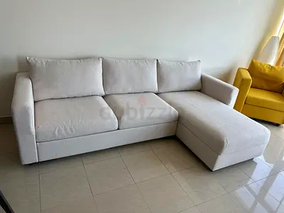 Almost brand new IKEA Vimle LShape Sofa bed with storage