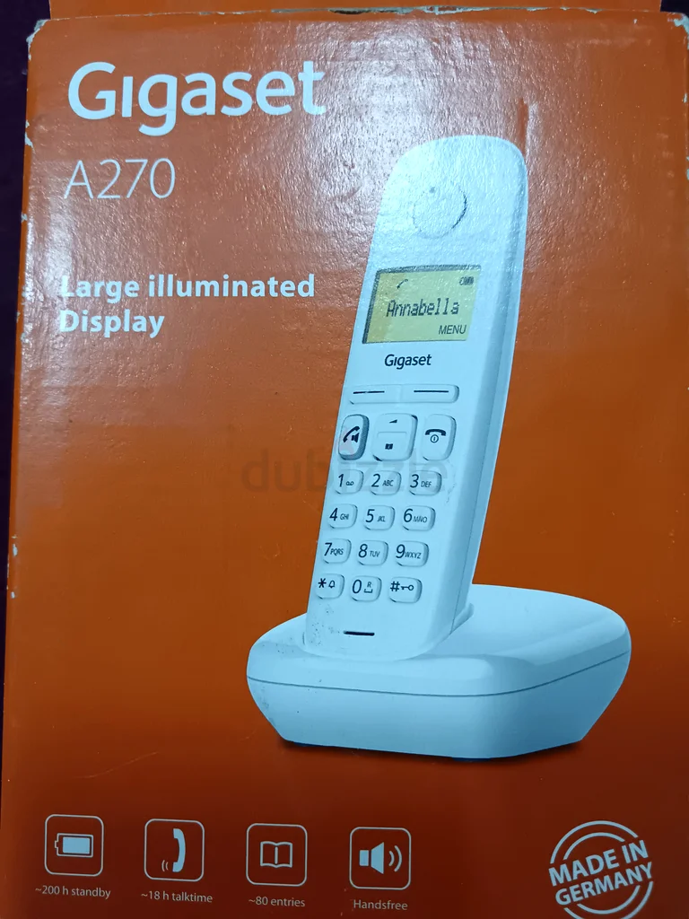 Gigaset A220 + A270 هاتف منزلي63264094952321113