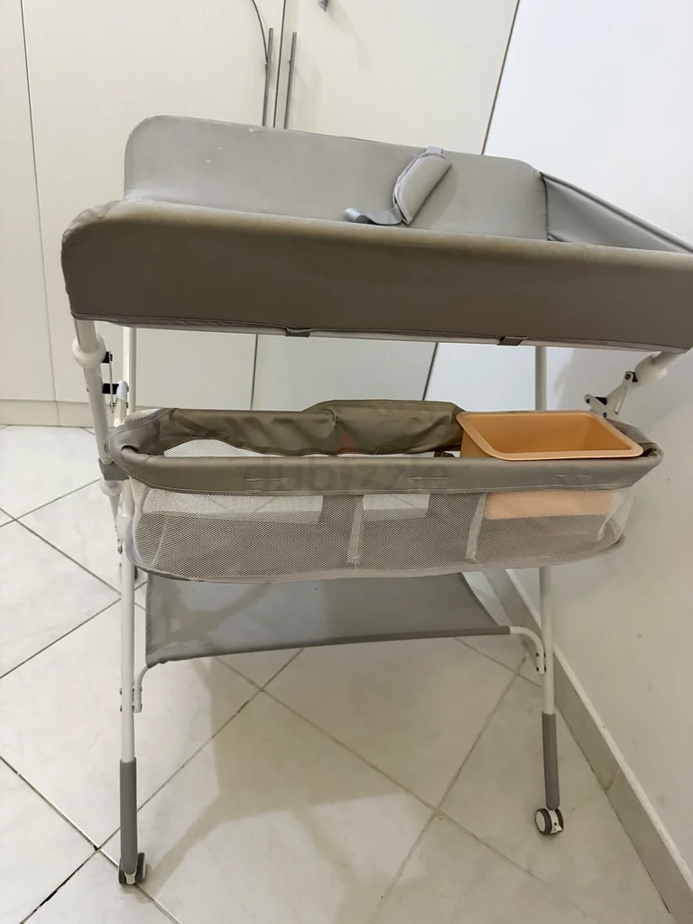 Comfortable Baby Changing Table / foldable changing station with storage worth 450 for just 15063197140109569113