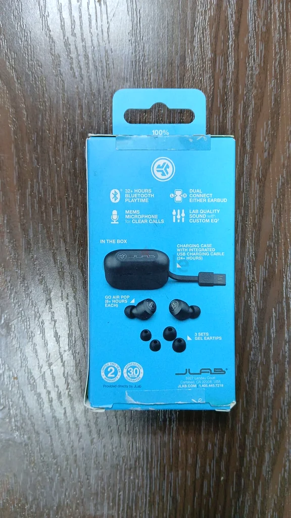 JLAB EARPHONE GO AIR POP TRUE WIRELESS63222345268865114