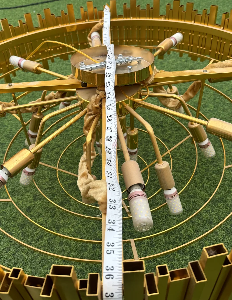 Elegant Golden Chandelier -63220829907457112
