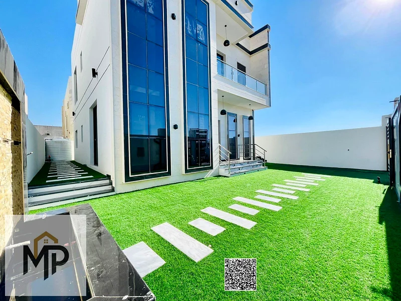 Stunning villa for sale in Al Helio, Ajman. Your chance to own a villa with a distinctive design and a strategic location!63893828163714111