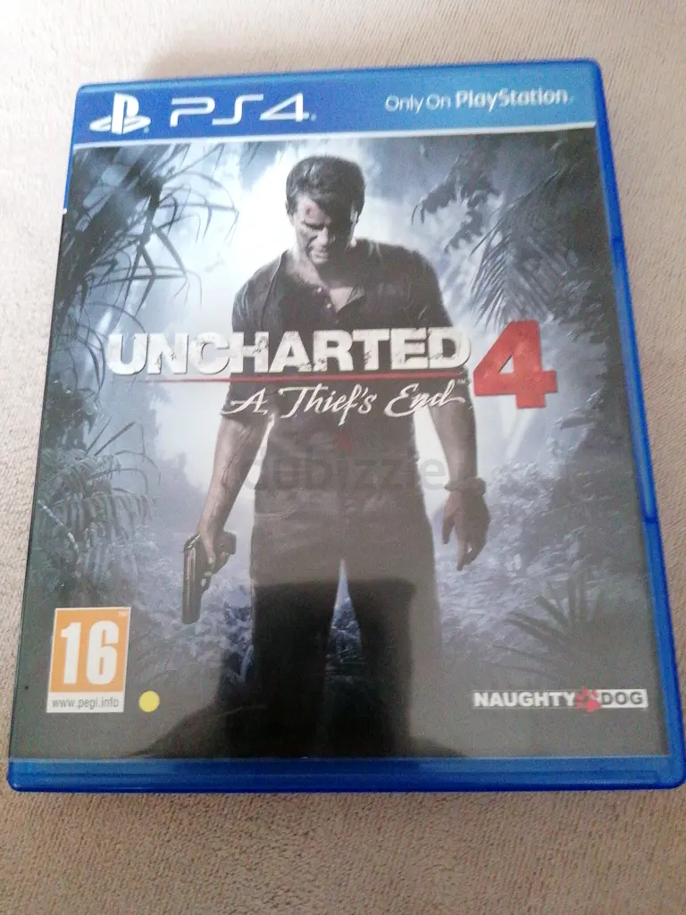 Embark on an Epic Adventure with Uncharted 4: A Thiefs End - PlayStation 4 Game!