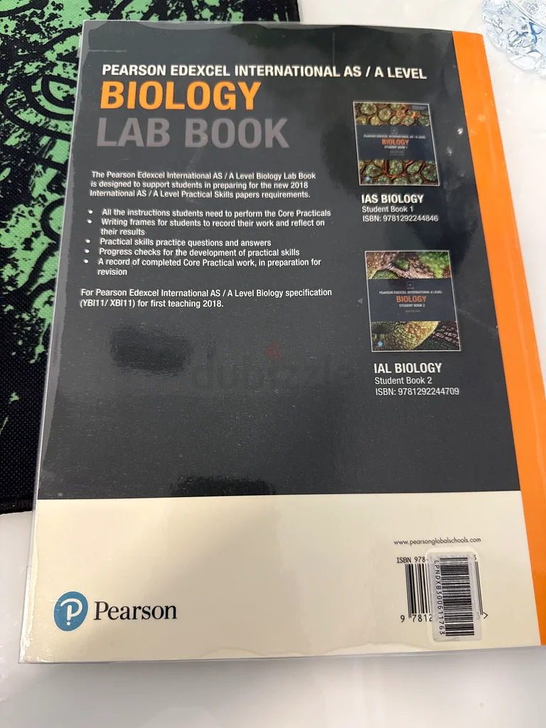 كتاب معمل الأحياء الشامل لطلاب المستوى A63176196361601111