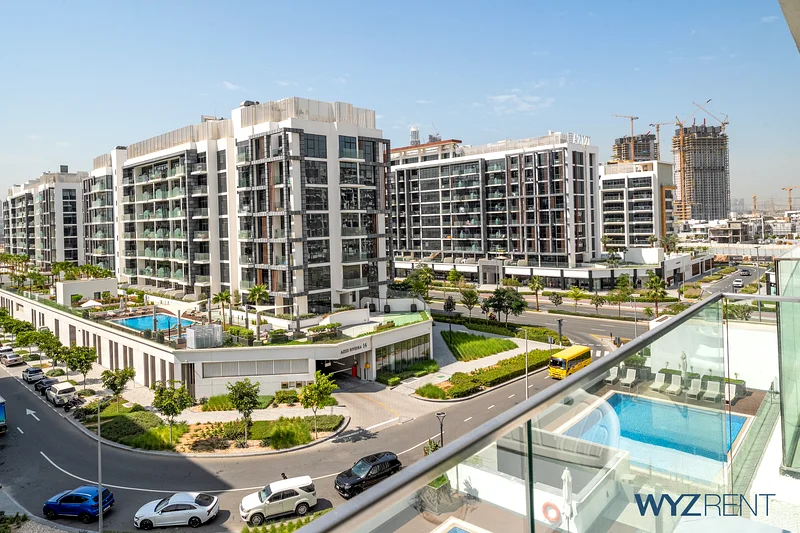 Amazing Studio in Azizi Riviera 9,City & Pool View63832616841219113