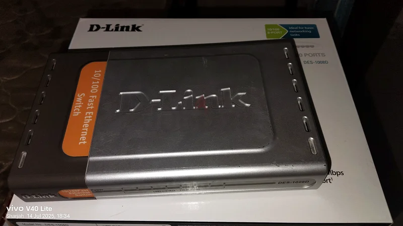 قم بترقية شبكة منزلك مع مبدل D-Link ذو 8 منافذ!63167581705474111