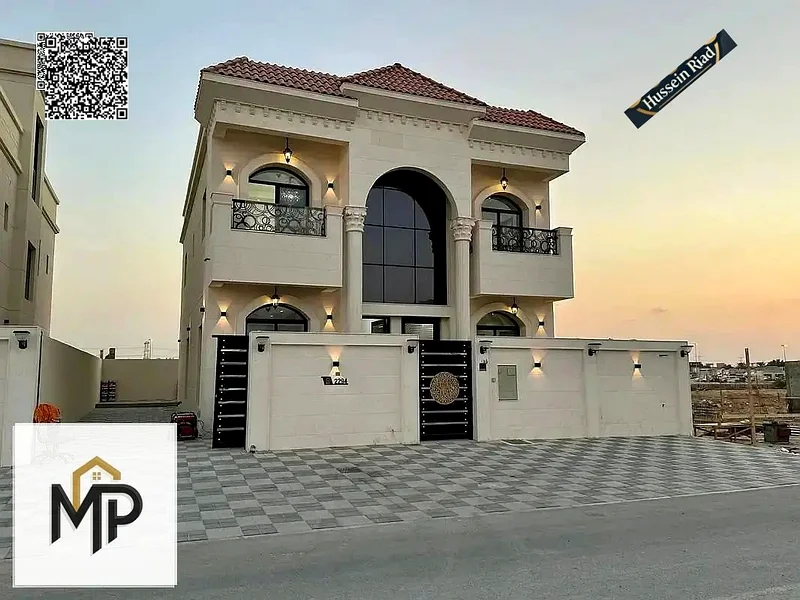 For Sale - Luxury Villa in Al Helio 2 - Ajman | Exceptional Location Behind Azha Complex!63894082542977111