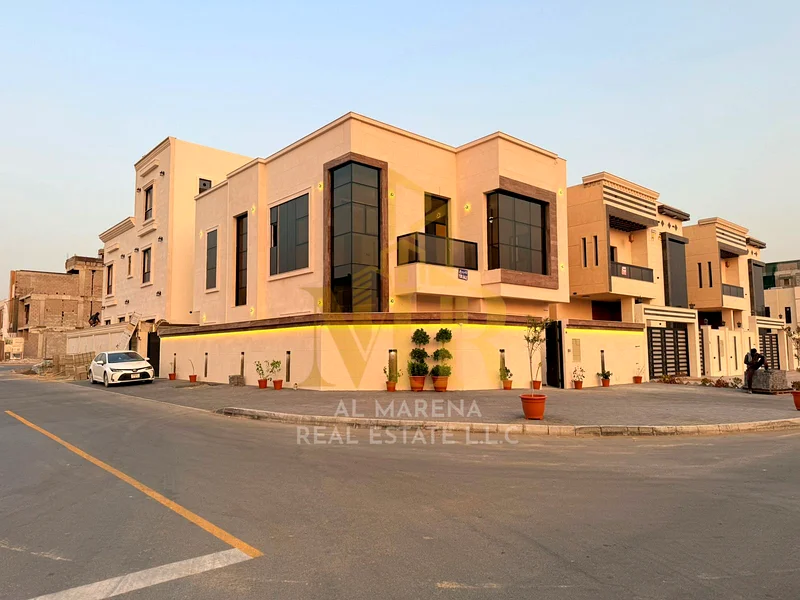 🏡✨ For sale, a corner villa on two streets - a strategic location in the most beautiful areas of Ajman! ✨🏡63893828319491112