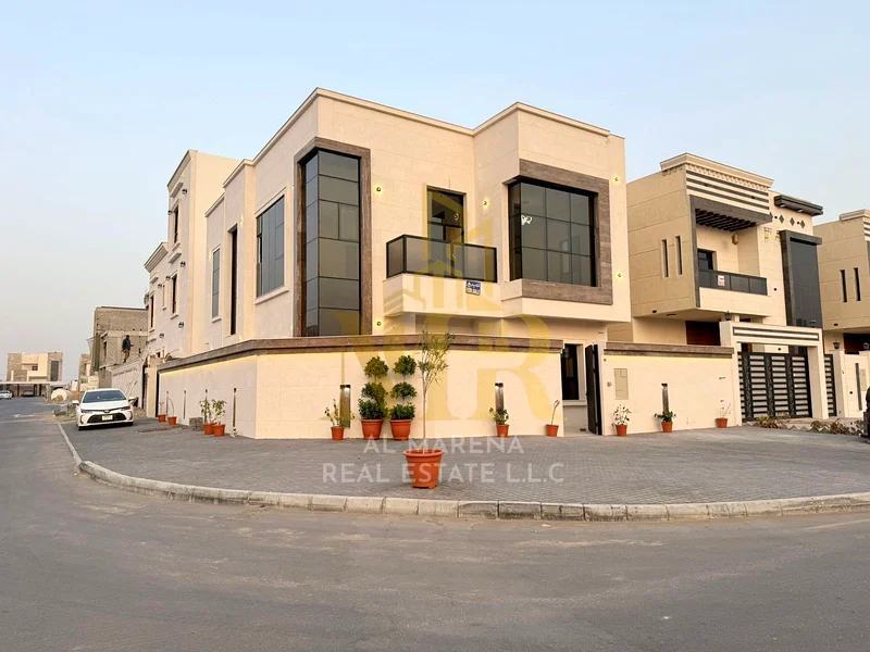🏡✨ For sale, a corner villa on two streets - a strategic location in the most beautiful areas of Ajman! ✨🏡63893828319491110
