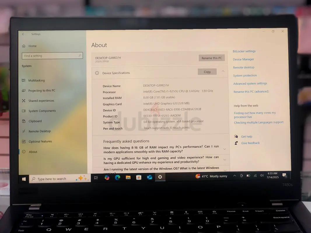 Lenovo laptop63257121129219113