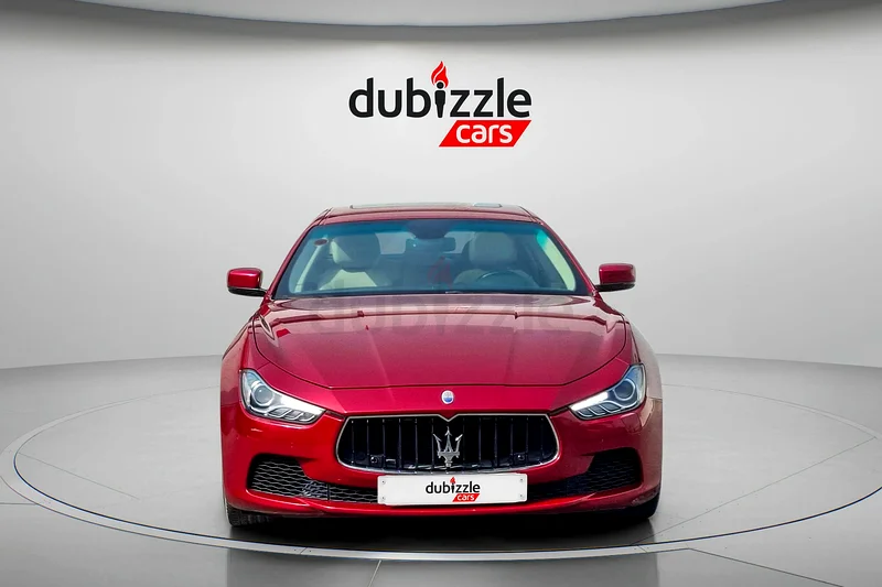 AED 1936/month | 2015 Maserati Ghibli S Q4 | GCC Specs | Ref#30154563222310719618111