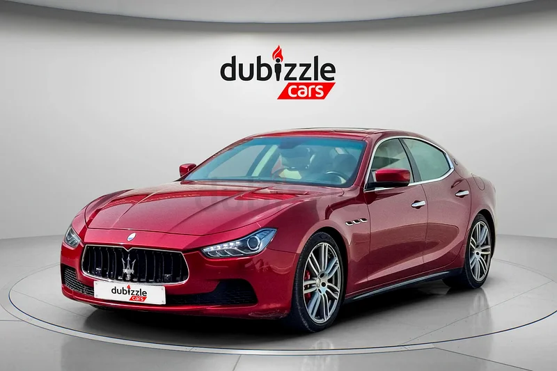 AED 1936/month | 2015 Maserati Ghibli S Q4 | GCC Specs | Ref#30154563222310719618112