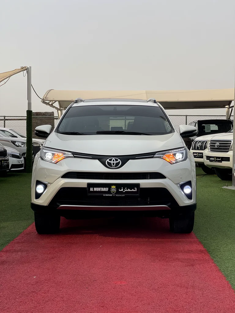 RAV4 2016 VXR, full option, GCC, four-wheel drive, open differential, rear screens, fingerprint, seat cooling, electric seats, electric tailgate63147688345219111
