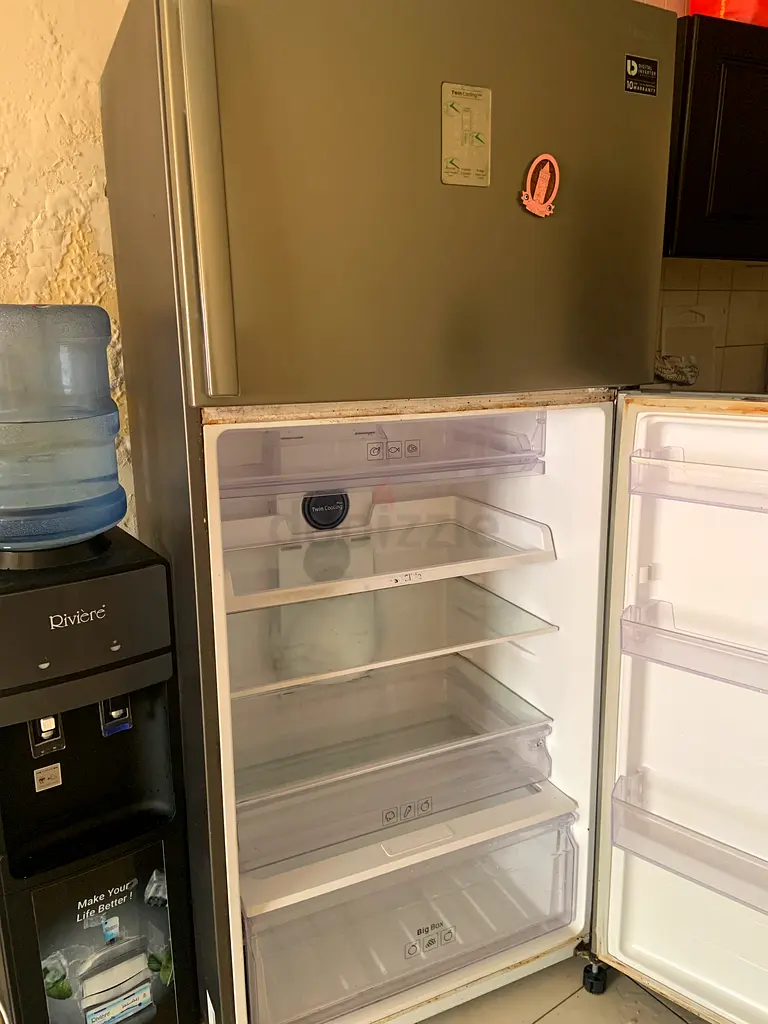 Samsung 810 Litres, Very Large Top Mount Fridge, Easy Clean, Steel, Twin Cooling Plus