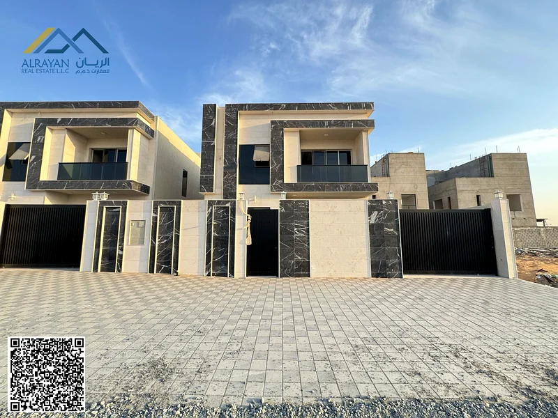 فيلا جديدة للبيع في موقع متميز، تشمل رسوم التسجيل ونقل الملكية.63892120928898111