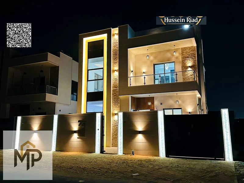 For sale - a luxurious villa in an exceptional location near Sheikh Mohammed bin Zayed Road 1,680,000 including registration fees, negotiable63252424432642111
