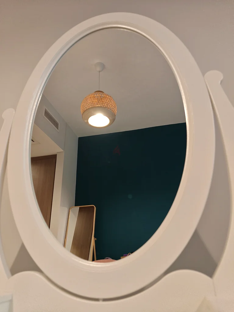 Dressing table with mirror, white, 100x50 cm IKEA63178908546177111