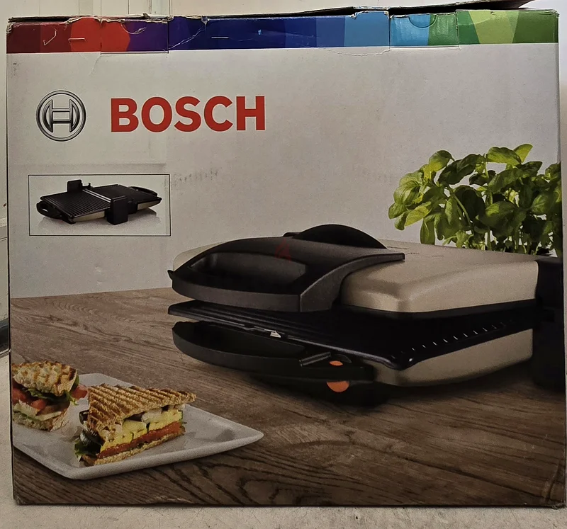 Bosch Contact Grill 1800W Color Silver/Black Model-TFB3302V63168049849601112