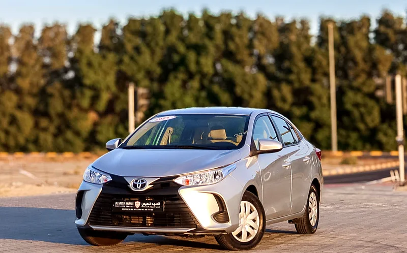 Toyota Yaris 1.5L 2021 GCC, original paint, accident-free, in excellent condition 649 P.M63167560930051112