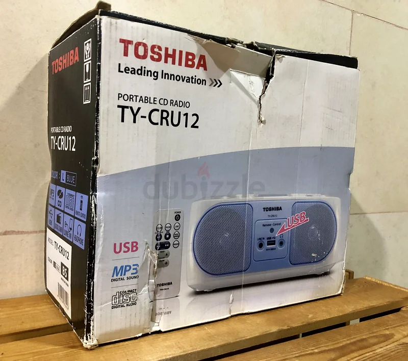 Toshiba TY-CRU12 Portable CD Radio - Your Music Anywhere!632629382592021128