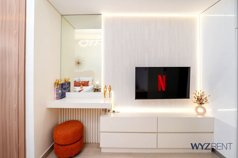 Unique Studio in Azizi Riviera 9,City & Pool View63832616860802112