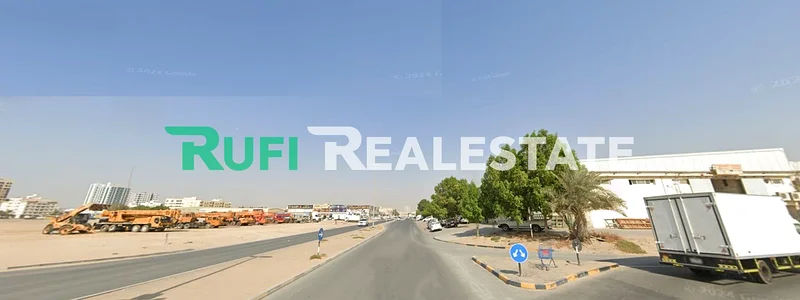 Main Double Road Located Industrial Land for Sale in Ajman Industrial Area.63195082541954114