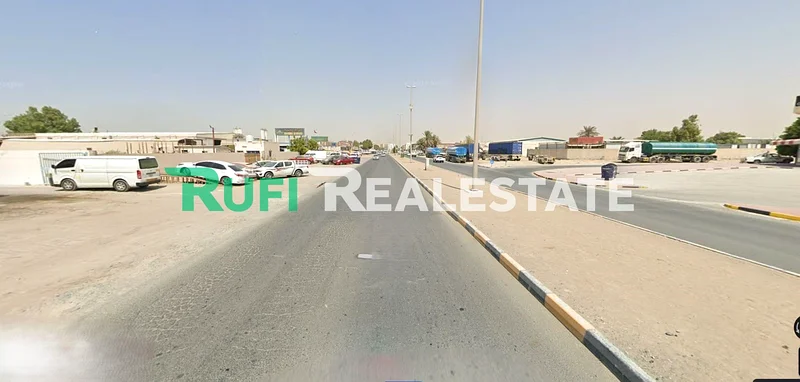 Main Double Road Located Industrial Land for Sale in Ajman Industrial Area.63195082541954111