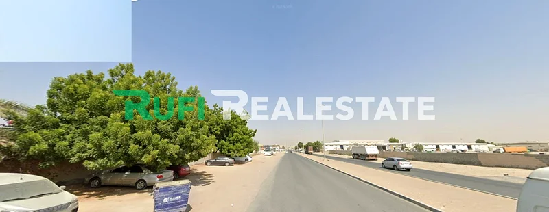 Main Double Road Located Industrial Land for Sale in Ajman Industrial Area.63195082541954113