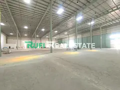 BRAND NEW /// 112510 Sq.Ft 2Warehouse With 820Kw Power For Rent in Emirates Modern Industrial Area U