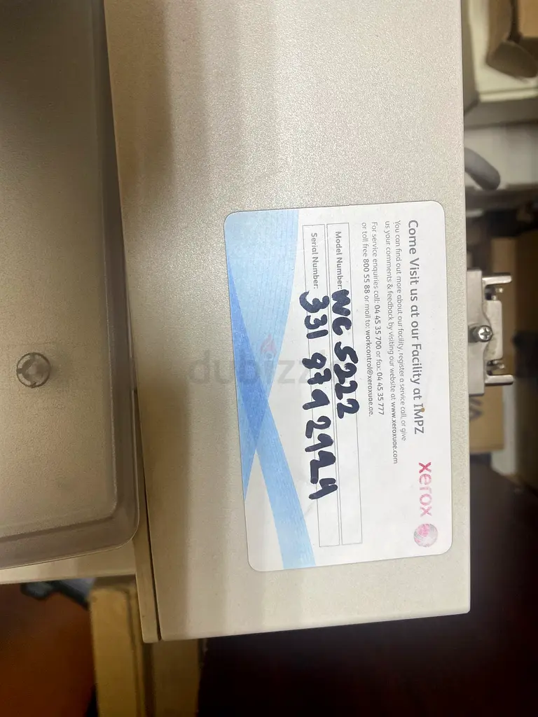 طابعة ليزرية XEROX WORKCENTRE 522263258658157313115