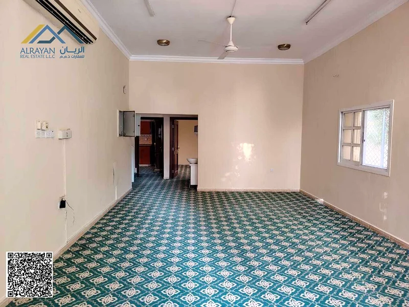 A distinctive villa for sale, stone facade, for sale with electricity, water and air conditioning, an area of ​​​​5000 feet in the Emirate of Ajman63869923845379114