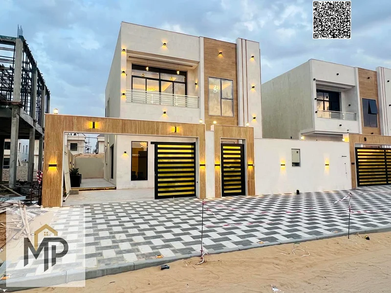 For sale, a luxurious villa in Al Helio 2 - Ajman, directly from the owner, including registration and ownership fees.63893684787713112