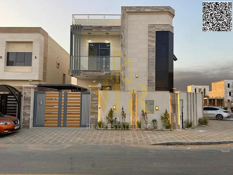 🏡 A golden opportunity to own a distinctive corner villa in Al Helio 2 - Ajman | Strategic location | 5 master bedrooms | At a price including electr63893828364802111