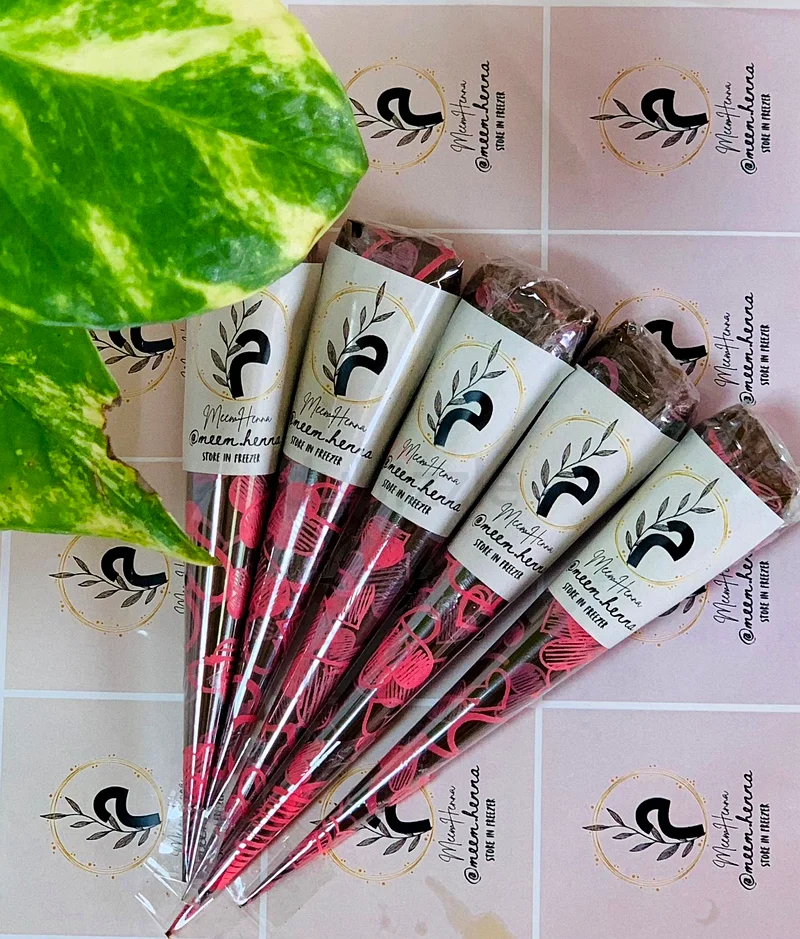 Henna Cone, Organic Mehandi cones 100% Natural Safe Chemical Free63217829216642119