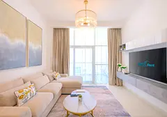 Charming 1BR | Scala Tower | Canal View | Bills Included