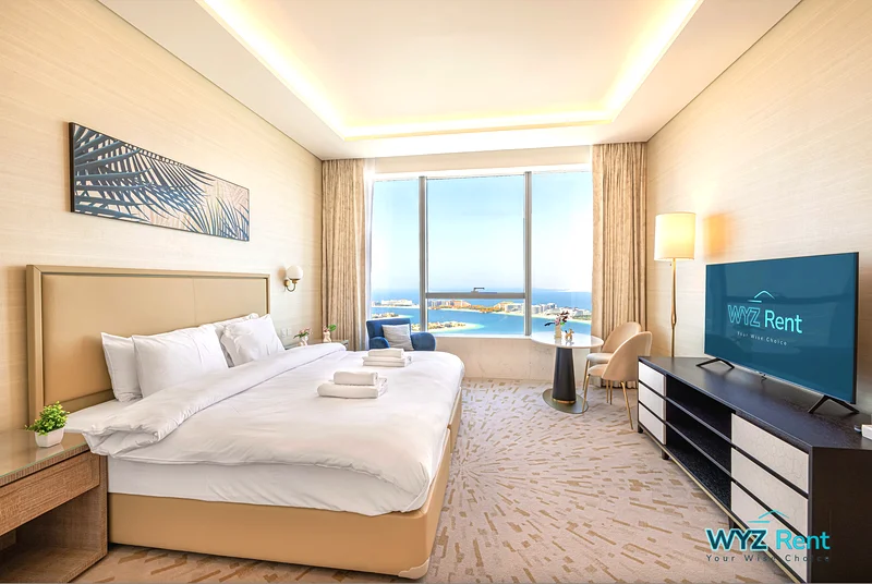 Summer Offer | Elegant 1BR in Palm Tower | Nakheel Mall | Sea View63832117189505113