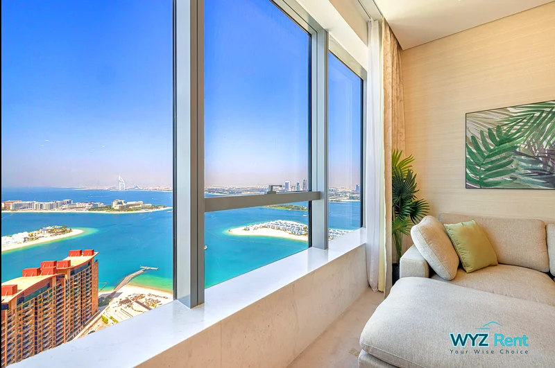 Summer Offer | Elegant 1BR in Palm Tower | Nakheel Mall | Sea View63832117189505112